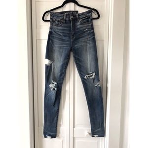 American Eagle Super Hi-rise skinny jeans